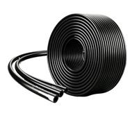 Manguera de PE negra Tubería de riego a prueba de presión 1 m ~ 100 m 1/4 "3/8"