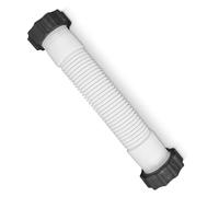 Manguera de piscina blanca de 45 cm para bomba de filtro de piscina Intex 11535, manguera de repuesto de tubo corto, 1 pieza