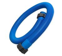 Manguera de piscina de 1.5 x 59 pulgadas para sistemas de filtración, compatible con piscinas 29060E, vinilo resistente, azul, paquete de 1