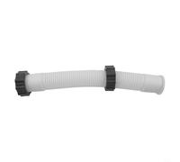 Manguera de piscina de interconexión de 16 pulgadas de longitud para sistemas de filtro Intex 26371ca 26371eh 28647eg, sustituye al tubo de polietileno 11535 11388 con tuercas preconectadas para una