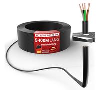 Manguera de plástico de 5 -100 m H03VV-F 4G0,75 SW Cable flexible Cable de di...