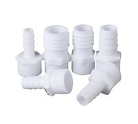 Manguera de plástico Pagoda con púas, junta de 1/2 ", 3/4", BSP macho a 4/6/8/10/12/14/16/18/20/25mm, adaptador de tubo de plástico suave y duro, 1 Uds.(1l2-20)
