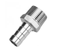 Manguera de púas de acero inoxidable a tamaños múltiples del conector reductor de junta de pagoda de hilo macho(10MM*1/8INCH)