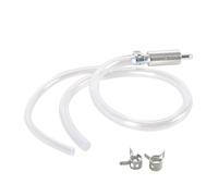 Manguera de purga de frenos, manguera flexible suave desechable, válvula antirretorno, herramienta de ventilación