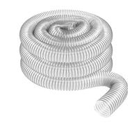 Manguera De PVC De 50 Mm For Aspiradora, Extractor De Polvo Industrial, Fuelle For Carpintería, Tubo Colector De Polvo Transparente.(3 m)