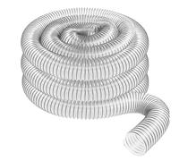 Manguera De PVC De 50 Mm For Aspiradora, Extractor De Polvo Industrial, Fuelle For Carpintería, Tubo Transparente For Recolección De Polvo(3 m)