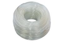 Manguera De Pvc Manguera for riego de jardín, 2-50m, 4/7mm, 1/4 '', microtubo de irrigación, tubo de goteo de agua de PVC, manguera de Anti UV for sistema de riego Tubo Flexible De Pvc (Color : Trans