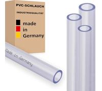Manguera de PVC transparente para acuario, manguera de aire, manguera de agua, manguera de alimentos, fabricada en Alemania (13 x 17 mm (13 x 2,0 mm), 2 m)