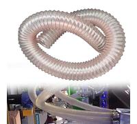 Manguera de recolección de Polvo de PU de 1,2 mm: Resistente a Perforaciones y Altamente Flexible para Sistemas de recolección de Humos, residuos, Sierras de Cinta, ensambladoras y talleres