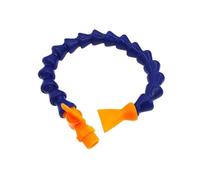 Manguera de refrigerante aceite flexible 1/4 3/8 1/2 500 mm Boquilla redonda tubo agua plástico con boquilla plana(1 2 Round 3Pc)