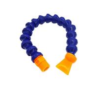 Manguera de refrigerante aceite flexible Boquilla redonda 500 mm Mangueras tubos agua flexibles plástico 1/4 3/8 1/2(3 8 Round Switch 4Pc)