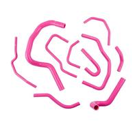 Manguera de Refrigerante Compatible Con CR-V MK1 B20 2.0L 1997 1998 1999 2000 2001 Kit De Mangueras De Refrigerante Del Radiador Tubo Rebose Para Disipación De Calor.(Pink)