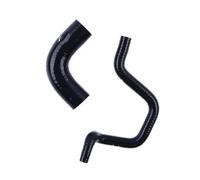 Manguera de refrigerante para radiador de Opel Astra VXR GSI Z20LET Z20LEH, Kit de Manguera de ventilación de cárter de Silicona para Coche, Manguera de radiador para Tanque de Agua (Negro)