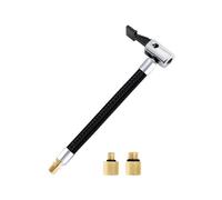 Manguera de repuesto con adaptadores, manguera de inflado de neumáticos, tubo de compresor de aire para coche