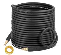 Manguera de repuesto de lavadora de alta presión de 15 m para lavadoras a presión domésticas Kärcher K Series K2, K3, K4, K5, K7, accesorios de extensión de tubo de limpieza de agua, conector rápido