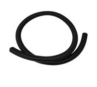 Manguera de repuesto para aspiradora con conexión roscada de 32 mm de diámetro interior de 39 mm, material EVA flexible, tubo suave para una eliminación eficiente de la suciedad, color negro, 3 metros