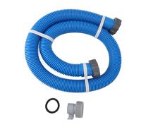 Manguera de repuesto para bomba de piscina, conector suave a prueba de fugas, manguera de piscina para bomba de filtro, material plástico duradero, incluye arandela adaptadora