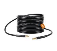 Manguera de repuesto para lavadora de alta presión de 6 m para Karcher K Series K2 K3 K4 K5 K6 K7, manguera reforzada de alta presión con conector de enchufe de clic rápido, limpieza de tuberías de