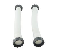 Manguera de repuesto piscina con tuerca bomba de filtro, manguera de bomba de filtro de arena piscina 11535, manguera de interconexión for Intex de 16 pulgadas(2PACK)