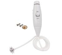 Manguera de repuesto y piezas de mango compatibles con Waterpik Water Flosser WP-100 WP-300 WP-660 WP-662 WP-670 WP-672 WP-900 Series irrigador oral; compatible con Waterpik Aquarius Water Flosser