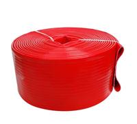 Manguera de retrolavado para piscinas, Manguera de descarga plana con revestimiento PVC for agua y lodo en varios tamaños(20m,1-inch)