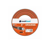 Manguera de riego - Cellfast - 50m - 5 capas - Resistente - Naranja
