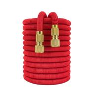Manguera de riego flexible y expandible, carretes de jardín, tubo de agua para lavado de coche, conector rápido con manguera de jardín de 25 a 150 pies (color 6,1/2 pulgadas_150 pies)