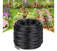 Manguera de Riego por Goteo, 12/22/32M Sistema de Riego por Goteo de Jardín, PVC Flexible Micro Riego por Goteo Distribución Tubo de Dubería