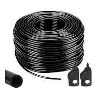 Manguera de riego por goteo de 1/4", línea de distribución ciega, manguera de agua for de riego de jardín(50M)