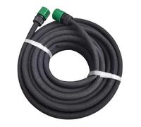 Manguera de riego por goteo de 15m y 50 pies, tubería de filtración automática de 1/2 '', manguera de riego por goteo automática de conexión rápida