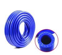 Manguera de silicona 6-50 mm diámetro, resistente al calor y aceite, for vacío alta presión en automóviles, doble capa, goma, azul, 1 m, interior 6 x exterior 14(Blue Id 16mm X Od 22mm)