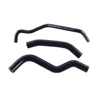 Manguera de silicona Compatible con HONDACB600F HORNET1998-2002 CB 600 F 1999 2000 2001 Kit de mangueras de tubo de silicona for refrigerante de radiador, 3 piezas Accesorios para motos(Noir)