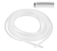 Manguera de silicona de 2 metros, 6 mm ID x 10 mm OD transparente de calidad alimentaria, 6 mm x 10 mm, tubo de manguera de agua transparente, manguera flexible de caucho de silicona, para agua, aire
