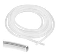 Manguera de silicona de 2 mm x 4 mm, 2 metros de manguera transparente de calidad alimentaria, 2 mm ID x 4 mm OD transparente, manguera de goma de silicona flexible, para aceite de aire, agua