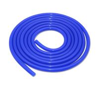 Manguera de silicona de alta temperatura -Azul, diámetro interior 6 mm, longitud 2.5 m - Manguera de succión para agua de refrigeración - Manguera de refrigerante - Manguera de goma