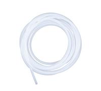 Manguera de silicona de grado alimenticio de 4 mm ID x 6 mm OD de 5 m, tubo de goma de silicona flexible LAVMHAB para tuberías de agua y aire transparentes