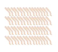 Manguera de Silicona Flotante para Pesca de Carpas Antitara de mordedura de mordida Manguera de Silicona Blanda Duradera Evita enredar Deslizamiento Claro Amarillo 21 mm 40pcs (60 Piezas)