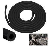 Manguera de Silicona Manguera de Silicona de para Automóvil Tubo de Vacío de Silicona 5 Metros Tubo de Silicona Universal Azul Para todos los accesorios de aire, vacío o entrada salida (negro 3mm)