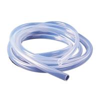 Manguera de silicona Manguera de tubo silicona transparente, insípida, resistente a altas temperaturas, bomba dispensadora agua for el hogar(5 Meter,ID4 x OD5mm)