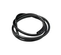 Manguera de silicona negra de grado alimenticio de 1/5/10 m, diámetro interior 0,5, 1, 2, 3, 4, 6, 7, 8, 9, 10, 12, 14, 16, 18, 20, 25 y 32 mm, tubo flexible no tóxico(1 METER_ID 1MM X 3MM OD)