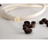 Manguera de silicona para cafeteras automáticas Jura ENA, Giga y Impressa (3 x 6,7 mm), color blanco