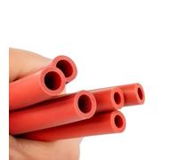 Manguera de silicona roja 1 metro, grado industrial, resistente a altas temperaturas, for línea combustible, capilar, diámetro interior 2-38 mm, 6 x 9(4x7mm)