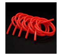 Manguera de silicona roja grado alimenticio, diámetro interior: 0,5, 1, 2, 3, 4, 6, 7, 8, 9, 10, 12, 14, 16, 18, 20, 25 y 32 mm, unidad, 1/5/10 m(Id 10mm X Od 16mm,5 Meters)