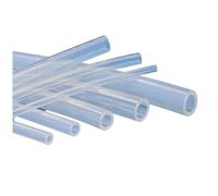 Manguera de silicona transparente de grado alimenticio de 1 m con diámetro interior de 0,5, 1, 2, 3, 4, 5, 6, 7, 8, 9, 10, 12, 13 y 14 mm, tubo de silicona flexible no tóxico de diámetro exterior(ID 5