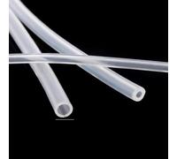 Manguera de silicona transparente for cerveza, leche, fontanería, tubo flexible 7 x 9 mm(8x10mm)