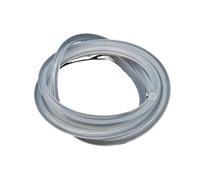 Manguera de silicona Tubo de silicona 1m, manguera goma Flexible, conector agua for refrescos ID1 2 3 4 5 6 7 8 9 10 12mm(Clear,ID 4mm x OD 8mm)