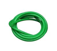 Manguera de silicona Tubo de silicona 1m, manguera goma Flexible, conector agua for refrescos ID1 2 3 4 5 6 7 8 9 10 12mm(Green,ID 3.0mm x OD 6mm)