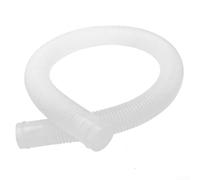 Manguera de skimmer de piscina, para intex 25016 10531 manguera de repuesto para piscina sobre el suelo para sistemas de skimmer de superficie y eliminación de desechos (tubo largo blanco)