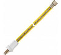 Manguera de todo gas de acero inoxidable GOK PS0,5bar boquilla STN x Rp1/