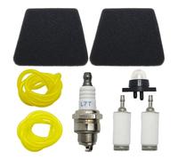 Manguera de tubo de filtro de combustible con kit de bombilla de imprimación para cortador de cepillo Stihl FS120 FS200 FS250 FS300 FS350 FS400 FS450